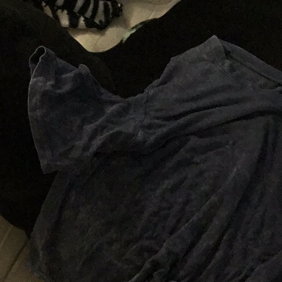 Blue don’t ask why off the shoulder - Picture 2 of 3